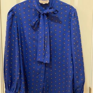 Vintage Diane Von Furstenberg blouse top dvf